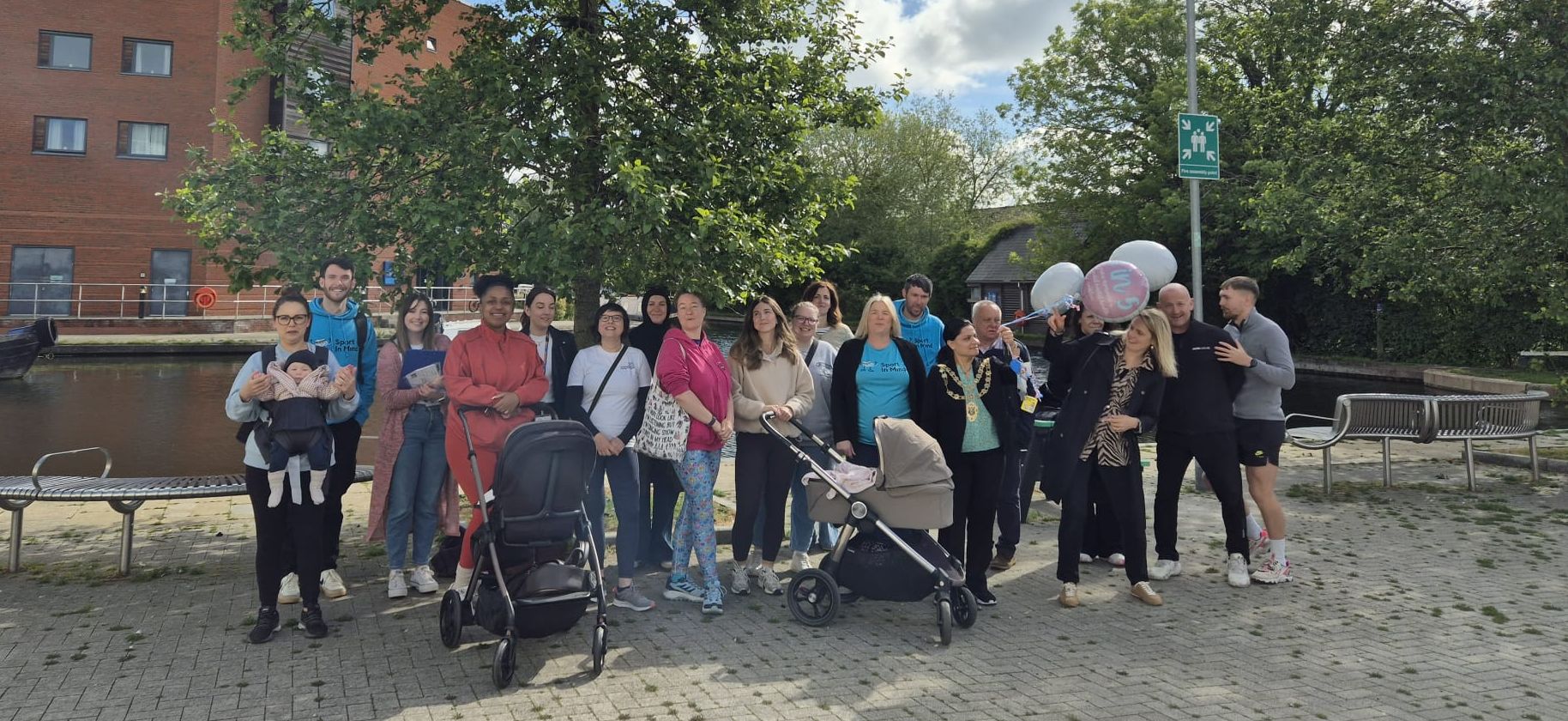 Stepping out for World Maternal Mental Health Day!